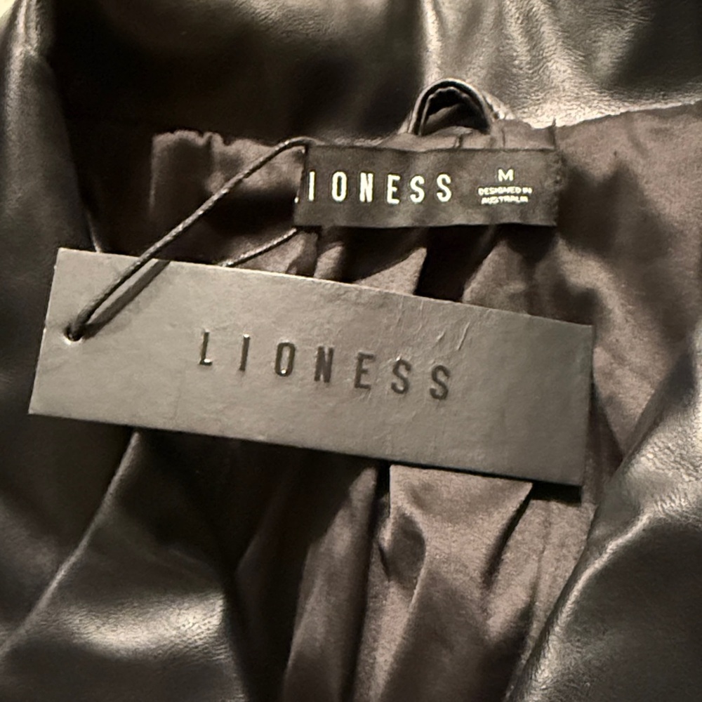 Lioness Black Staten Island Bomber Jacket - Picture 2 of 3